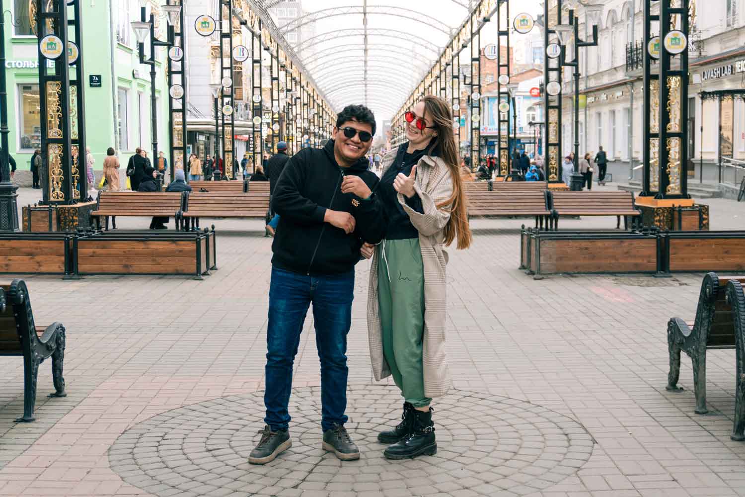 Negrash en Ekaterimburgo – explorando Rusia en pareja